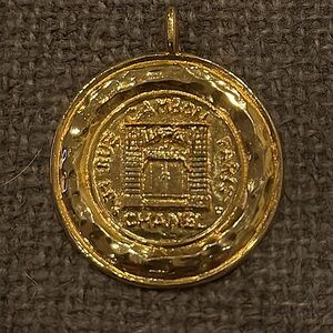 Vintage Chanel Medallion featuring the iconic 31 Rue Cambon address